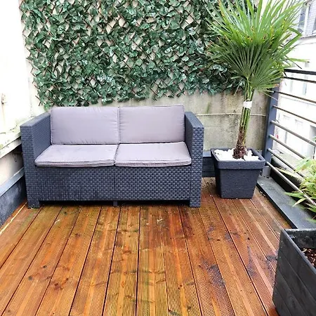 Appartement Grand Terrasse Centre Historique Restaurant Nausicaa Boulogne-sur-Mer