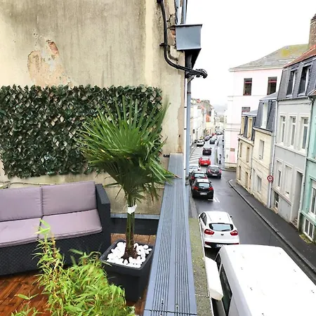 Grand Terrasse Centre Historique Restaurant Nausicaa Appartement Boulogne-sur-Mer